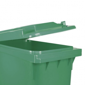 Contenedor de Basura con Ruedas 360 Litros Verde CDR_2