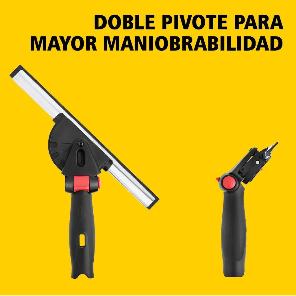 Limpiavidrios Rubbermaid 45 cm de Acero Inoxidable Profesional 2221949_3