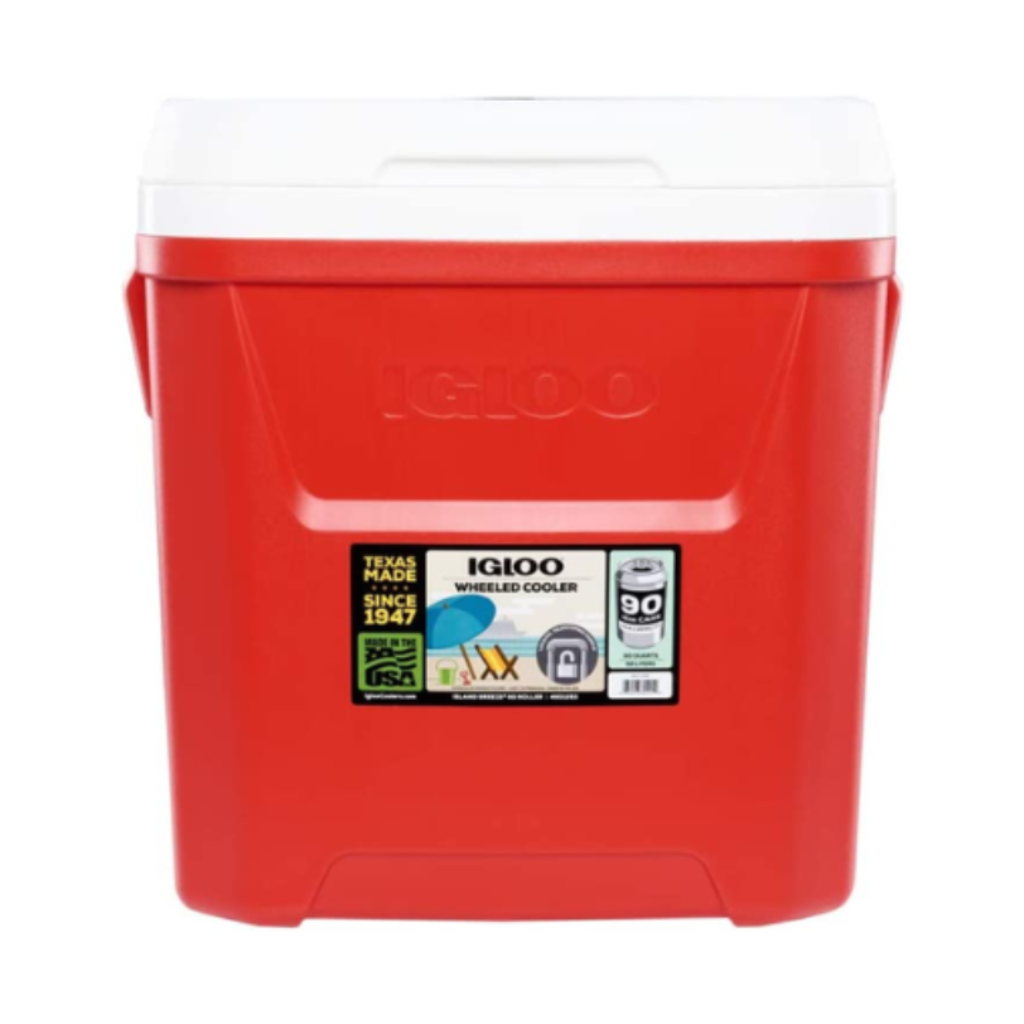 Nevera con Ruedas Laguna 56 Litros 60 Qt Rojo Igloo_8