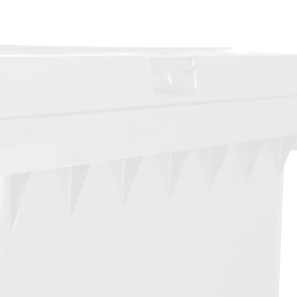 Contenedor de Basura con Ruedas 660 Litros Blanco CDR_2