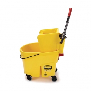 Balde Escurridor 33 litros Rubbermaid WaveBrake®Amarillo FG758088YEL_5