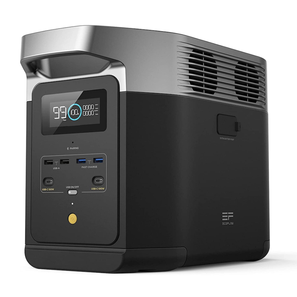 Kit Solar Portátil EcoFlow DELTA 2 1.8 kW + Panel Solar Bifacial 400 W _9