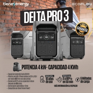  Estación de Energía Portátil Ecoflow DELTA PRO 3 4000W Potencia - 4096Wh Capacidad_2