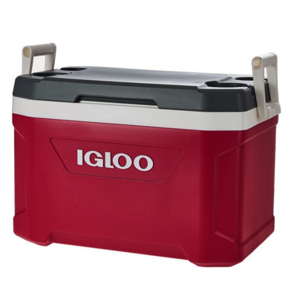 Nevera Plástica Portátil Latitude 49 Litros 52 Qt Rojo Igloo_6