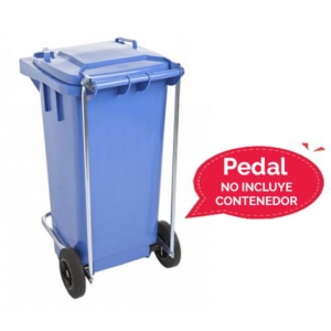 Pedal de Apertura Para Contenedor de Basura con Ruedas 240 Litros Weber_3