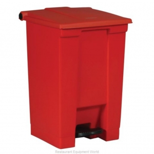 Papelera de Pedal 45 Lts Roja Rubbermaid_1