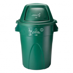 Contenedor Elite 121 Litros Verde Residuos Orgánicos y Aprovechables Estra 4-1042539_4