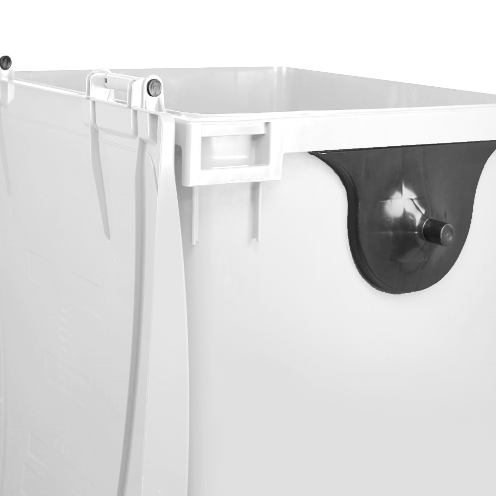 Contenedor de Basura con Ruedas 1100 Litros Blanco CDR_3