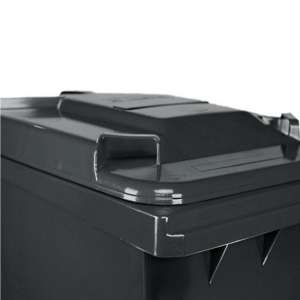 Contenedor de Basura con Ruedas 360 Litros Negro CDR_5