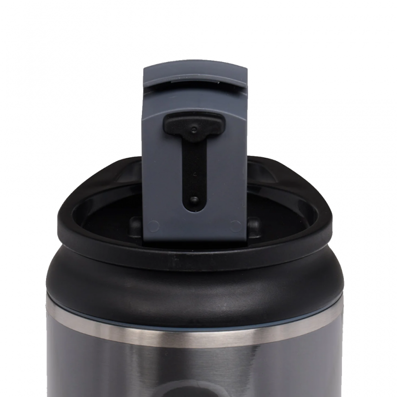 Termo Vaso Flip N Sip 32 Onzas 946 ml Carbonita Acero Inox_8