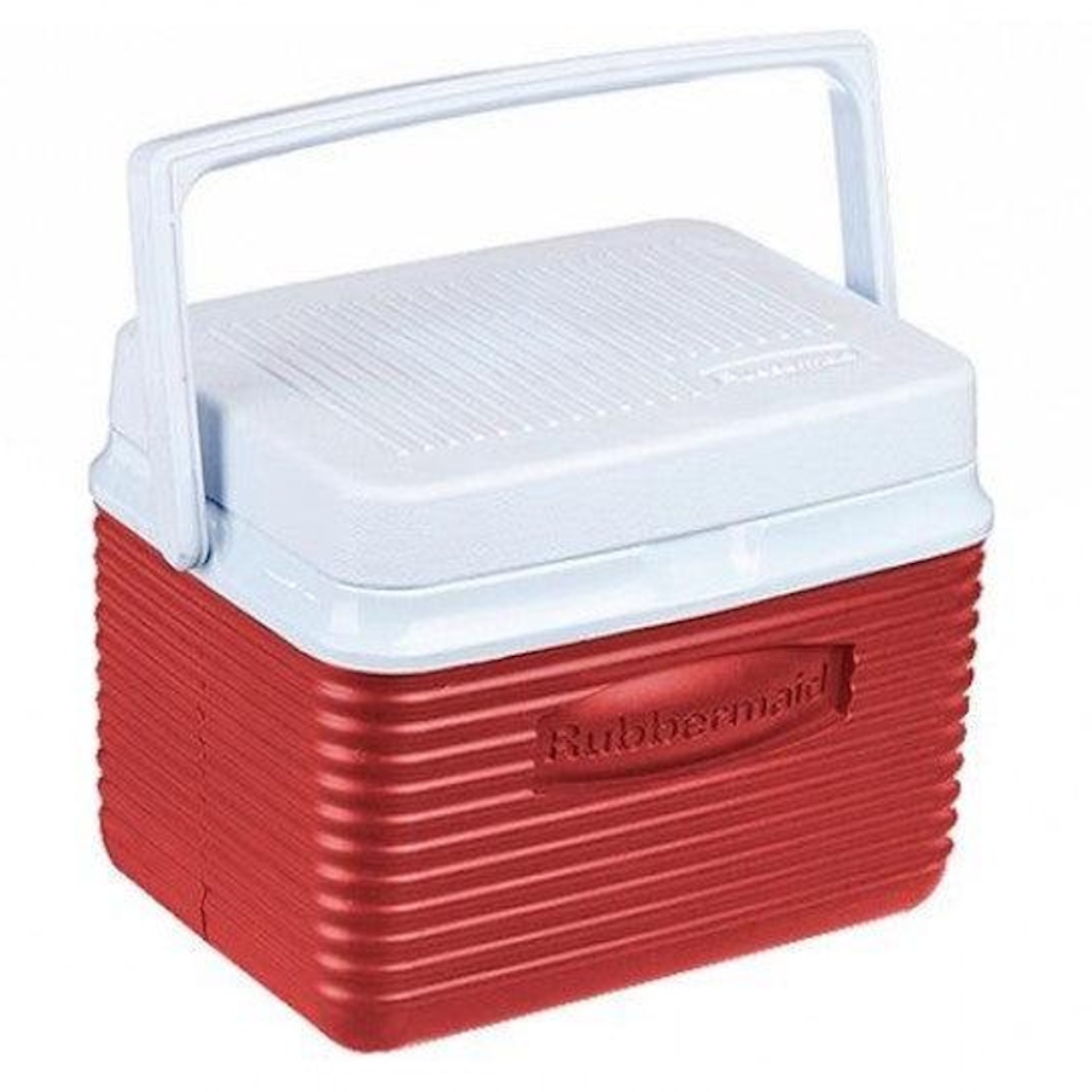 Nevera Plástica Portátil 4.7 Litros (5Qt) Rojo Rubbermaid 2A09RED_2