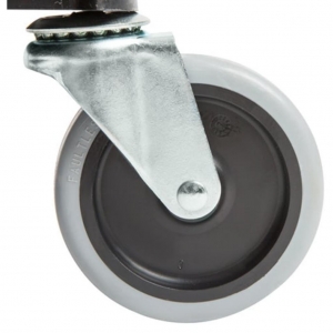 Carro de Servicio Abierto Tres Estantes 200 Libras Negro FG342488BLA_5