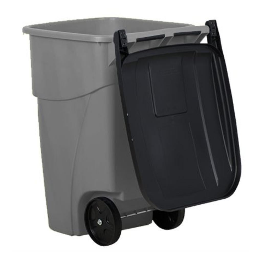 Contenedor Brute con Ruedas 189 litros Gris FG9W2700GRAY_2
