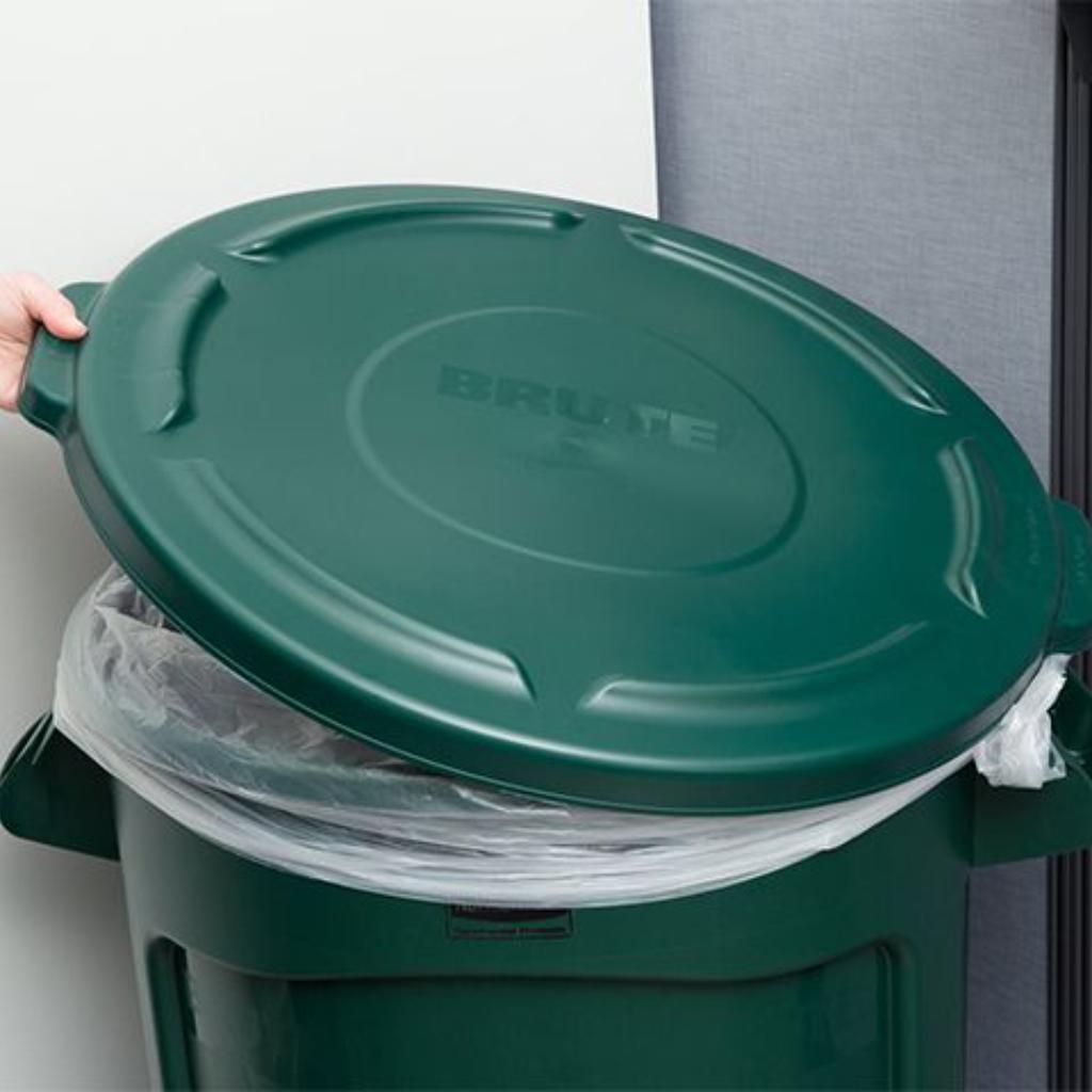 Contenedor Brute 121 litros Verde Rubbermaid FG263200DGRN_2