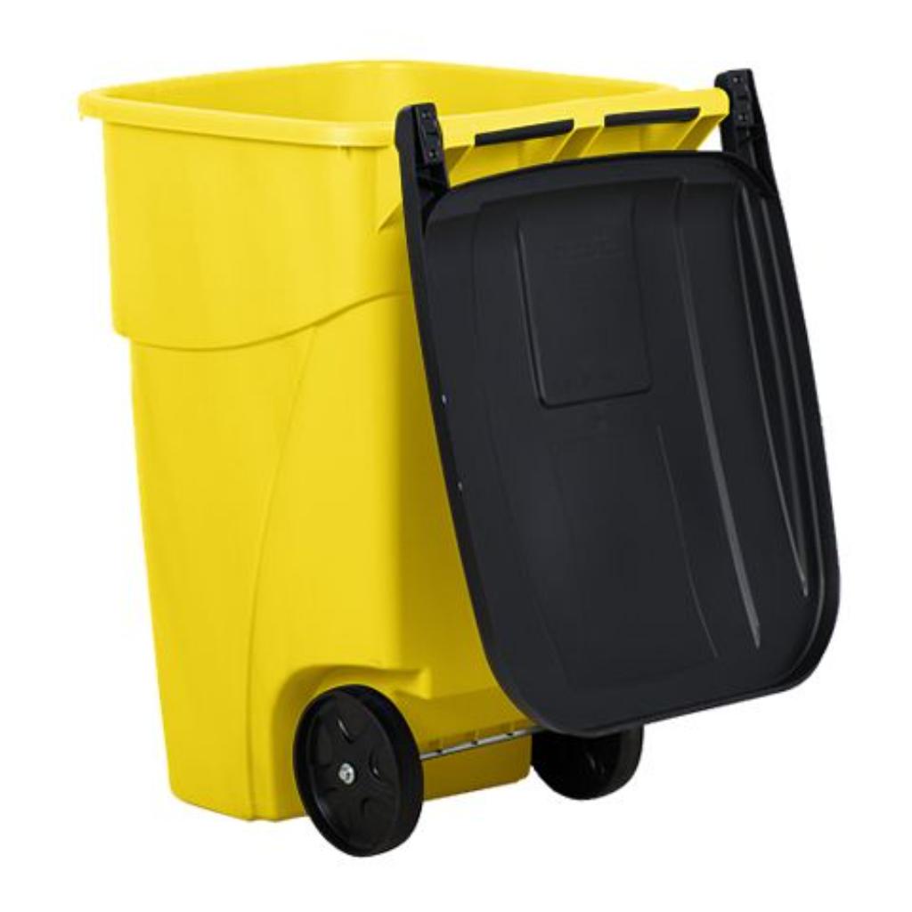Contenedor Brute con Ruedas 189 litros Amarillo FG9W2700YEL_2
