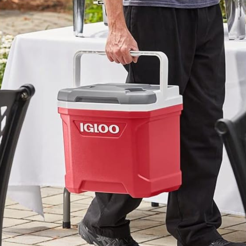 Nevera Plastica Portatil Latitude 28 Litros 30 Qt Rojo Igloo_7