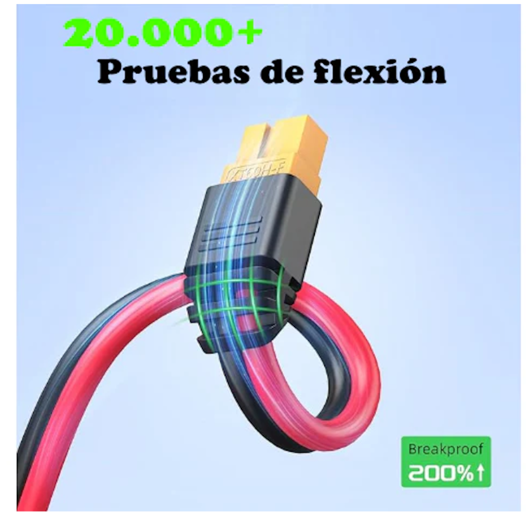 Cable de Conexión Para Panel Solar XT60 EcoFlow 5 mts_7