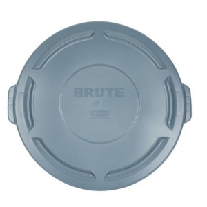 Tapa Plana Para Contenedor Brute de 208 litros  Rubbermaid FG265400GRAY_1