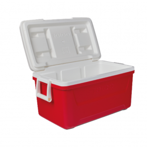 Nevera Plastica Portatil Laguna 45 Litros 48 Qt Rojo Igloo_5