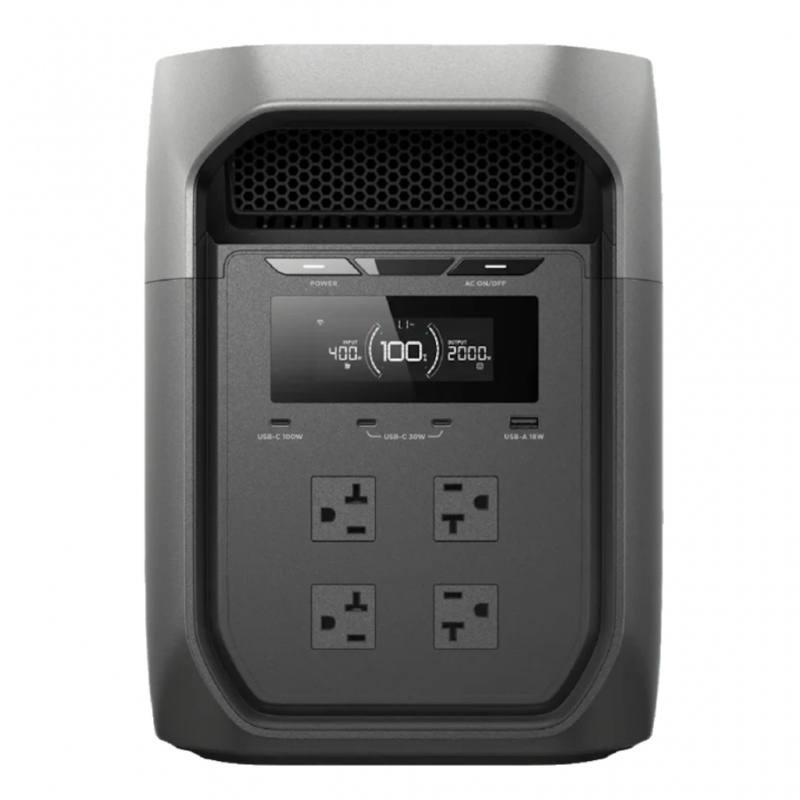 Estación de Energía Portátil EcoFlow DELTA 3 MAX 2400W Potencia - 2048Wh Capacidad_4