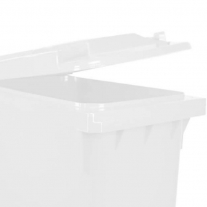 Contenedor de Basura con Ruedas 360 Litros Blanco CDR_2