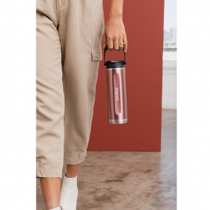 Botella Térmica Igloo Sipper 20 Oz 591 Ml Flamingo_7