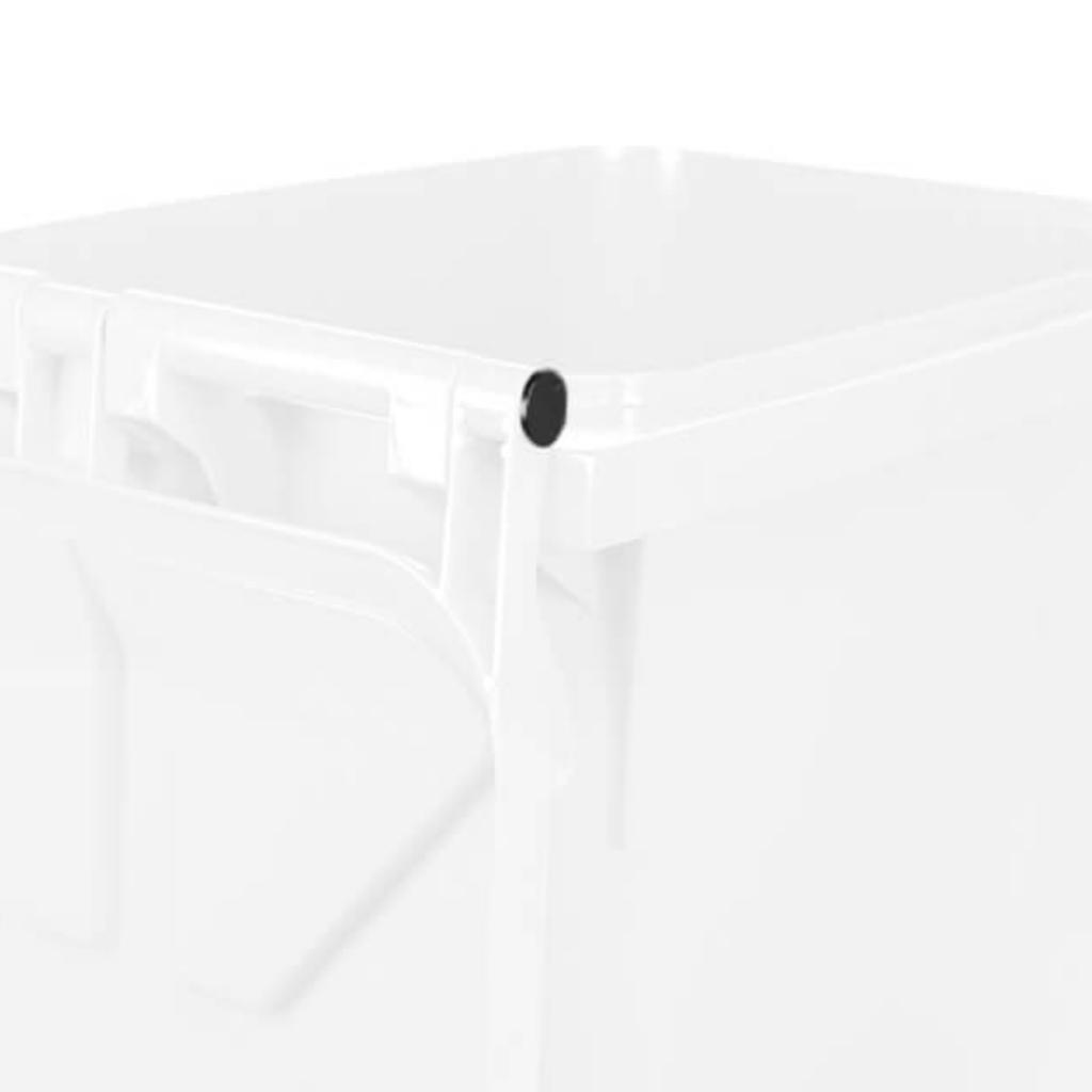 Contenedor de Basura con Ruedas 360 Litros Blanco CDR_5