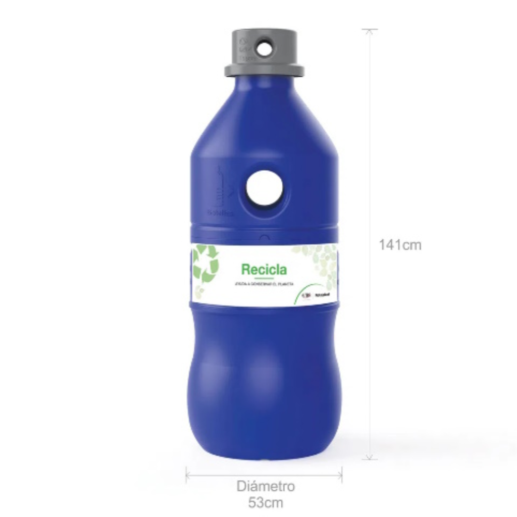 Eco Botella Color Azul 153 Litros Estra  4-1035231_3