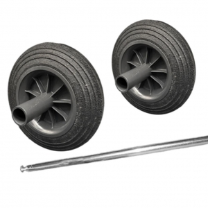 Ruedas y Eje de Repuesto para Contenedores Weber de 2 Ruedas (240L-360L)_1