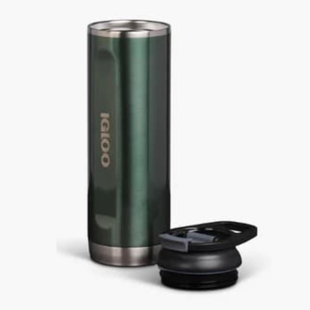 Termo Vaso Flip N Sip 20 Onzas 591 ml Spruce Acero Inox_3