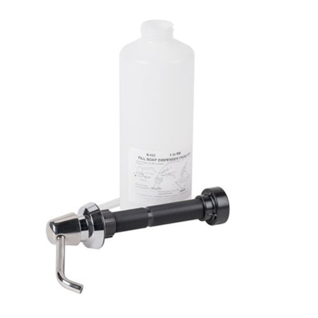 Dispensador de Jabón Liquido en Acero Inoxidable Bobrick B-822 (Pico de 10 Cm)_3