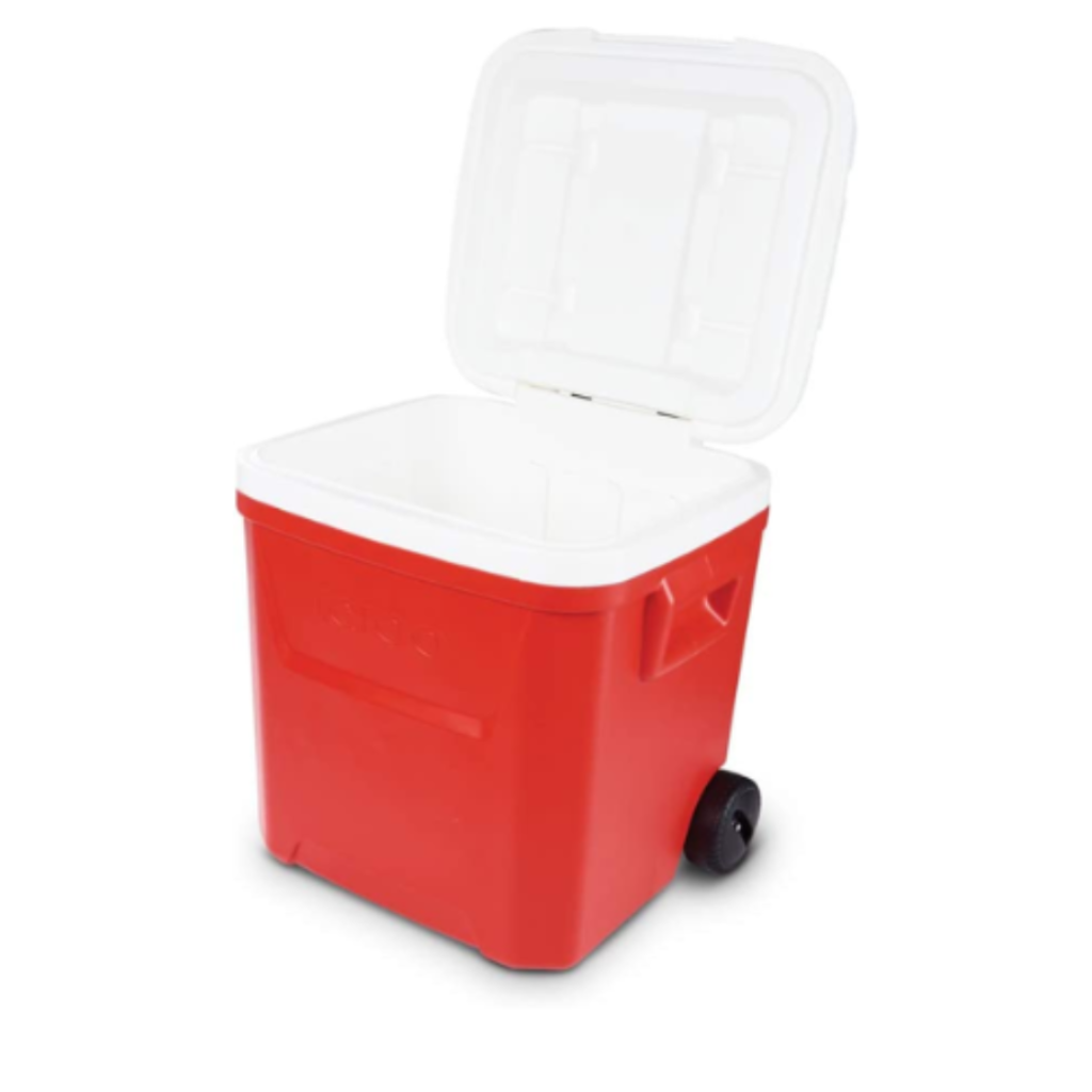 Nevera con Ruedas Laguna 56 Litros 60 Qt Rojo Igloo_6