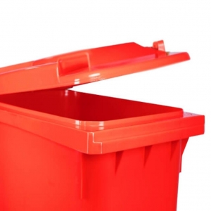 Contenedor de Basura con Ruedas 360 Litros Rojo CDR_2