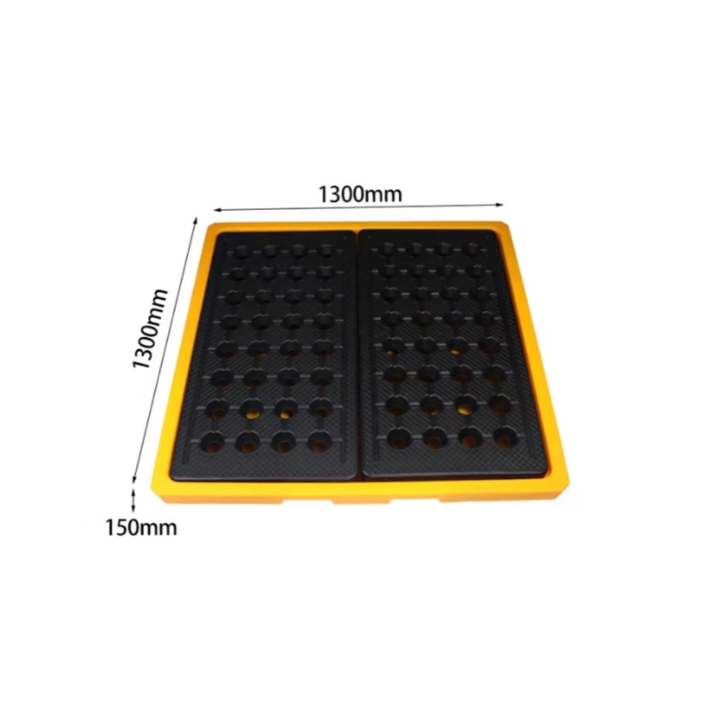 Estiba Antiderrame 4 Posiciones 130x130x15cm (150 Litros) CDR_2