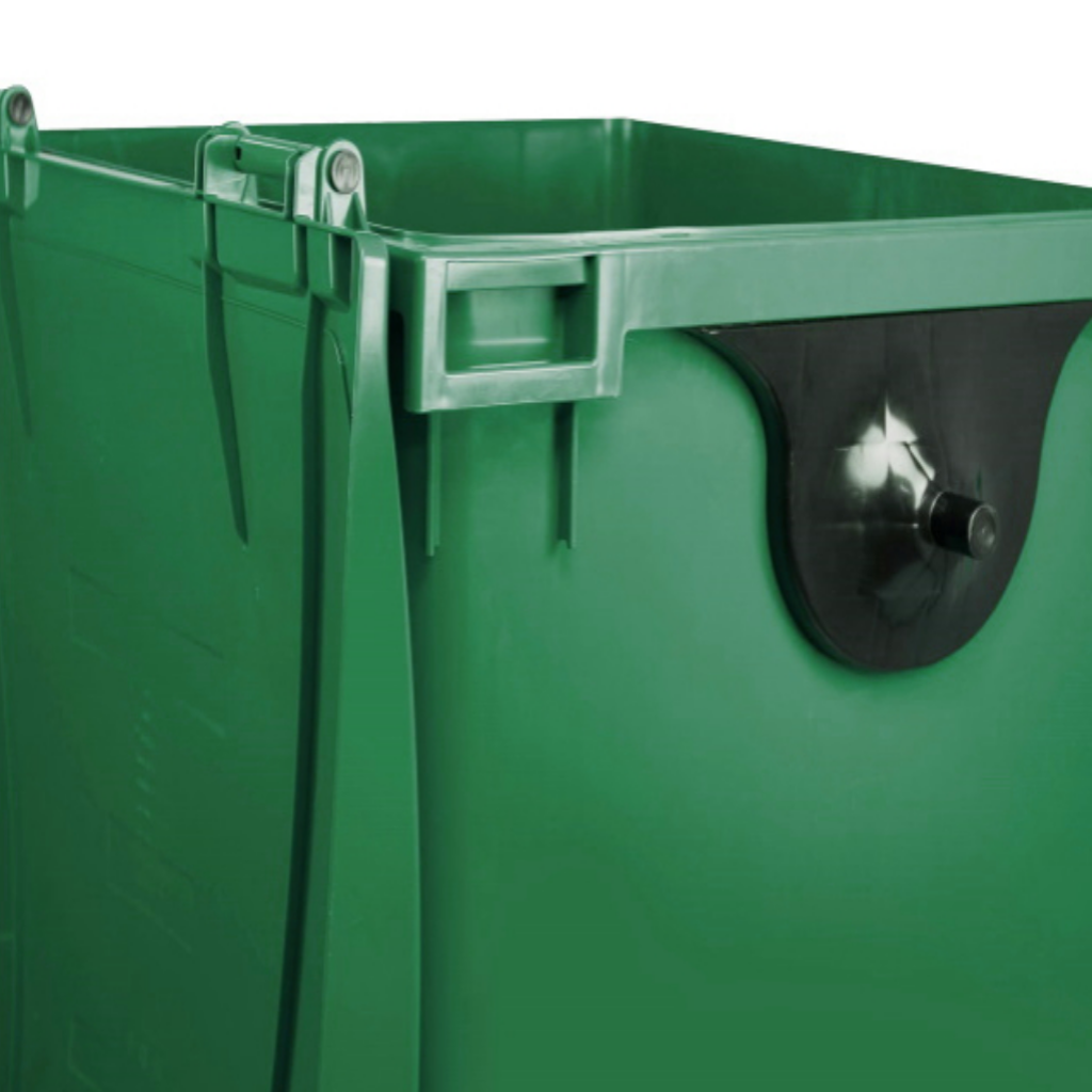 Contenedor de Basura con Ruedas 660 Litros Verde CDR_4