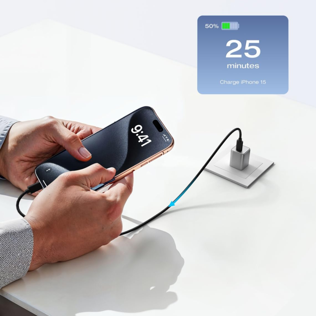Cargador GaN EcoFlow Carga Rapida 20 W USB-C_4