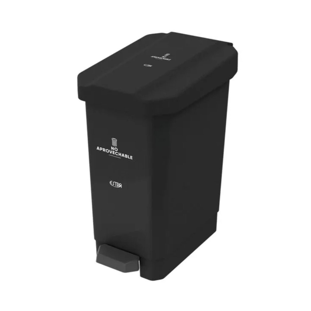 Caneca de Pedal 44 Litros Estra Bins Negra 4-1042605_1