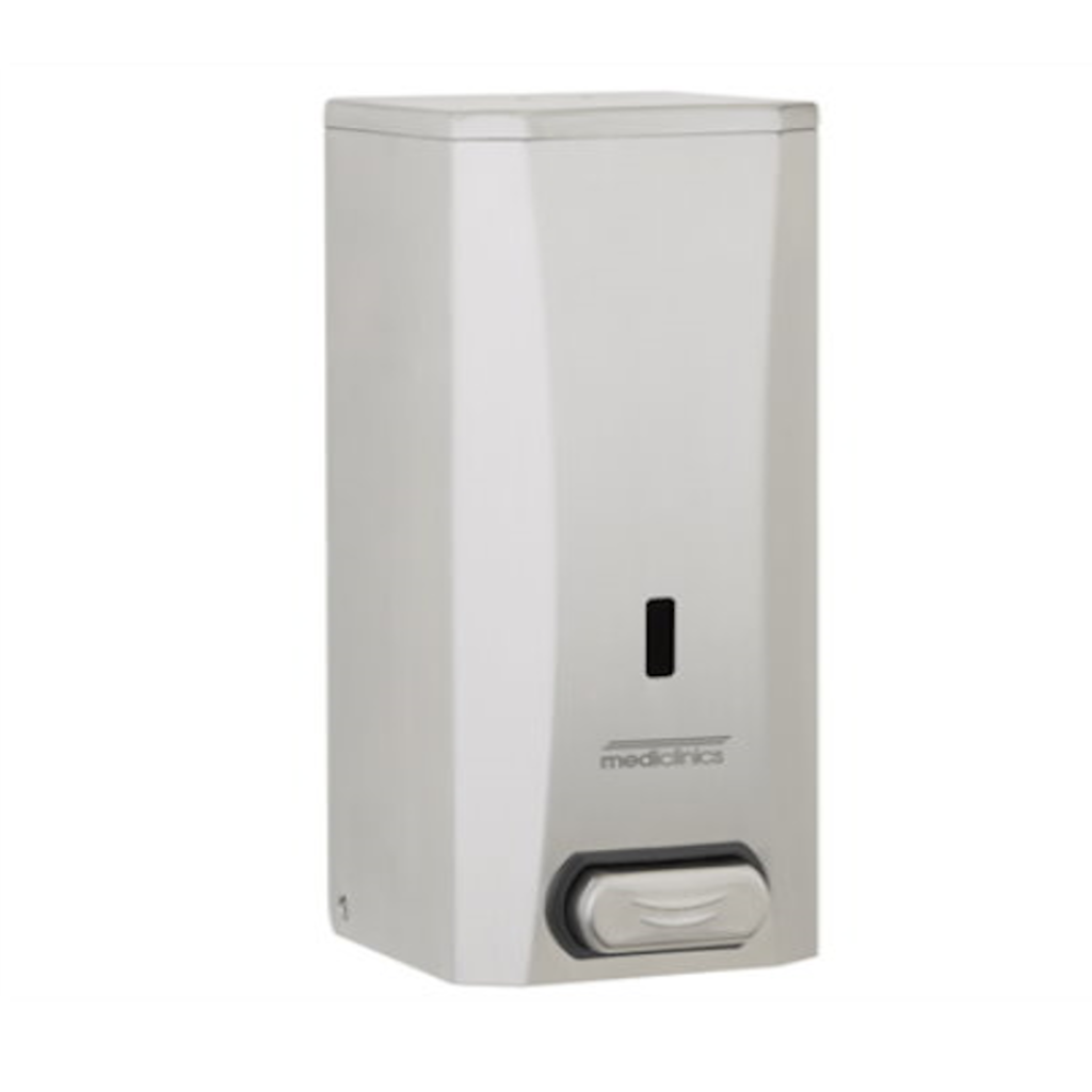 Dispensador de Jabón Acero Inoxidable Satinado 1,5 Lts Mediclinics DJ0040CS_1