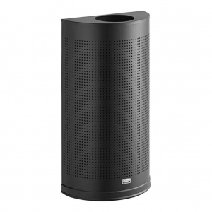 Contenedor Decorativo Media Luna Negro 45 Litros FGSH12EPLTBK_1