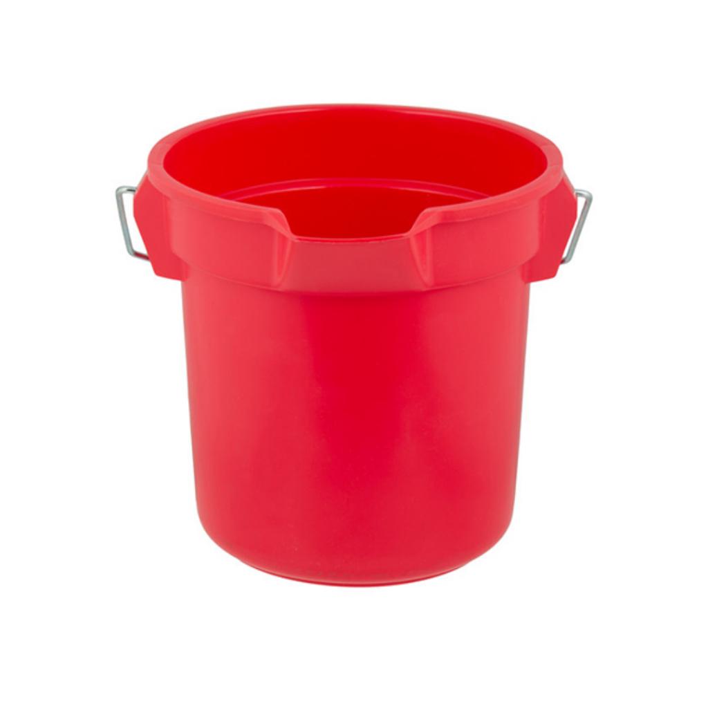 Balde 13.2 Litros Trabajo Pesado BRUTE ® Rojo Rubbermaid FG261400RED_2