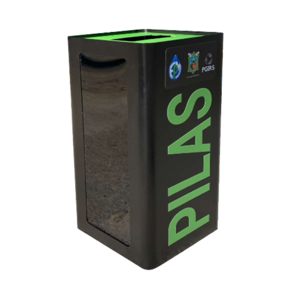 Contenedor Para Baterías Usadas 40 Litros Metalis Onix_2