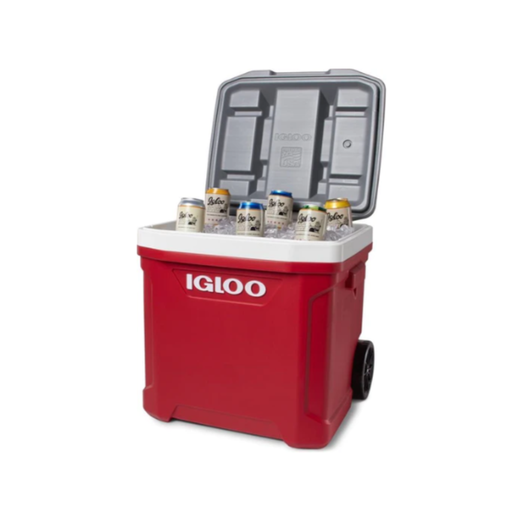 Nevera con Ruedas Latitude 56 Litros 60 Qt Rojo Igloo_1