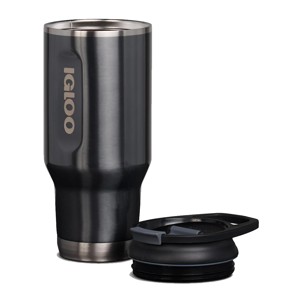 Termo Vaso Flip N Sip 32 Onzas 946 ml Carbonita Acero Inox_5