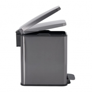 Papelera de Pedal 9.8 Litros en Acero Inoxidable Rubbermaid 2179281_3