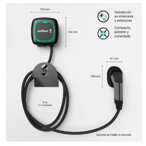 Cargador Para Carro Electrico Pulsar Plus 11.5 kW Wallbox_4