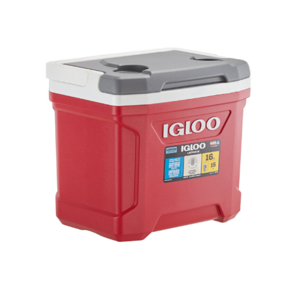 Nevera Plastica Portatil Latitude 15 Litros 16 Qt Roja Igloo_6