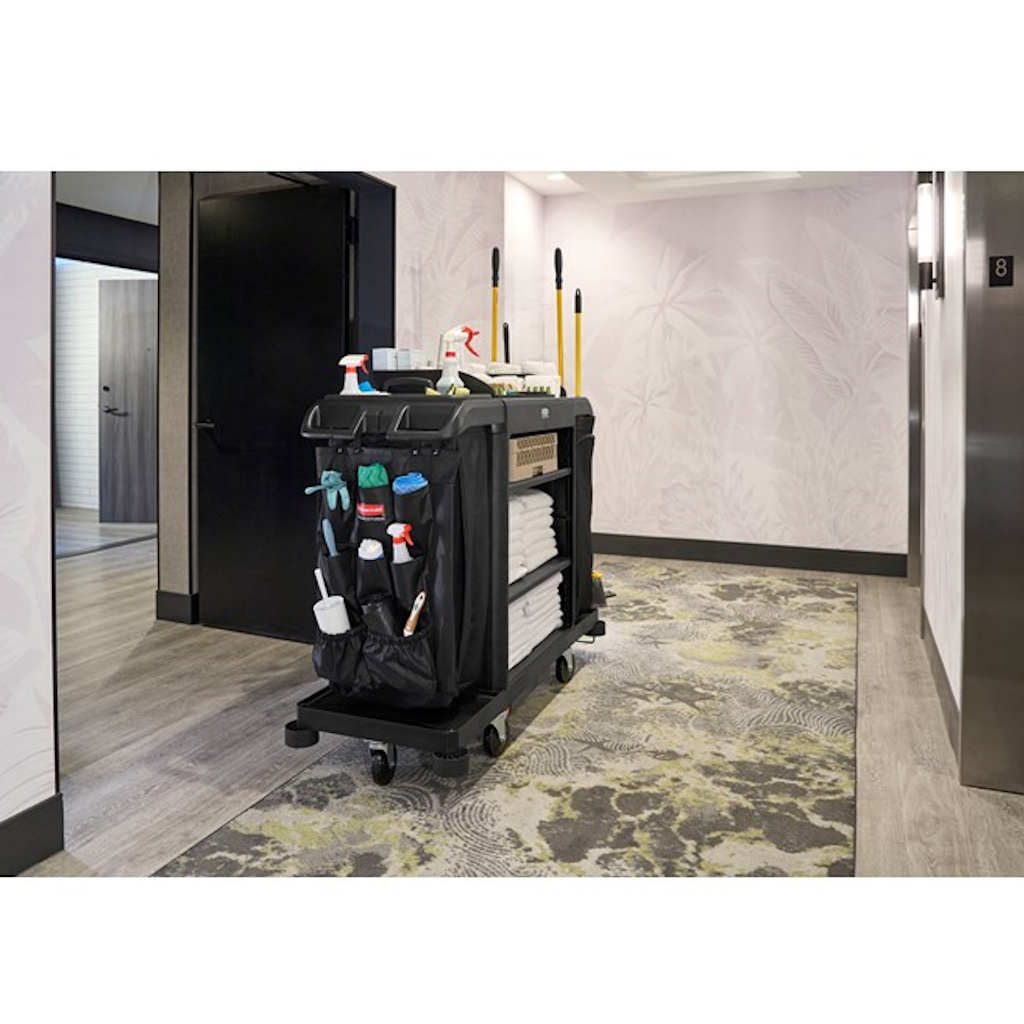 Organizador Para Carro de Limpieza 9 Bolsillos Ruebbermaid 2202582 _2