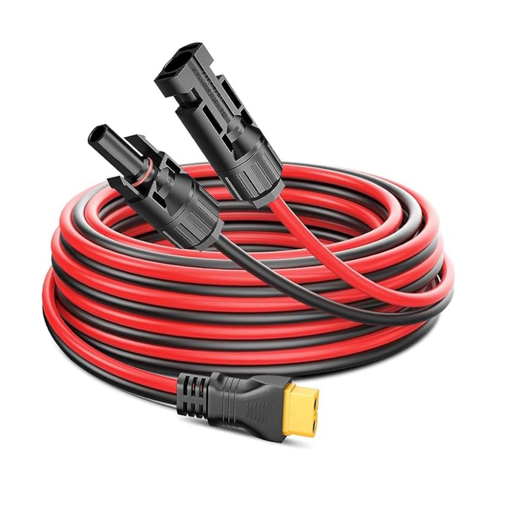 Cable de Conexión Para Panel Solar XT60 EcoFlow 7.5 mts _1