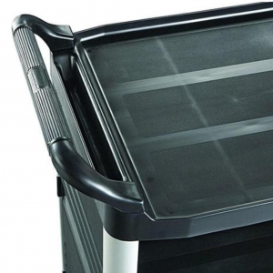 Carro de Servicio Cerrado Xtra® Negro FG409300BLA_4