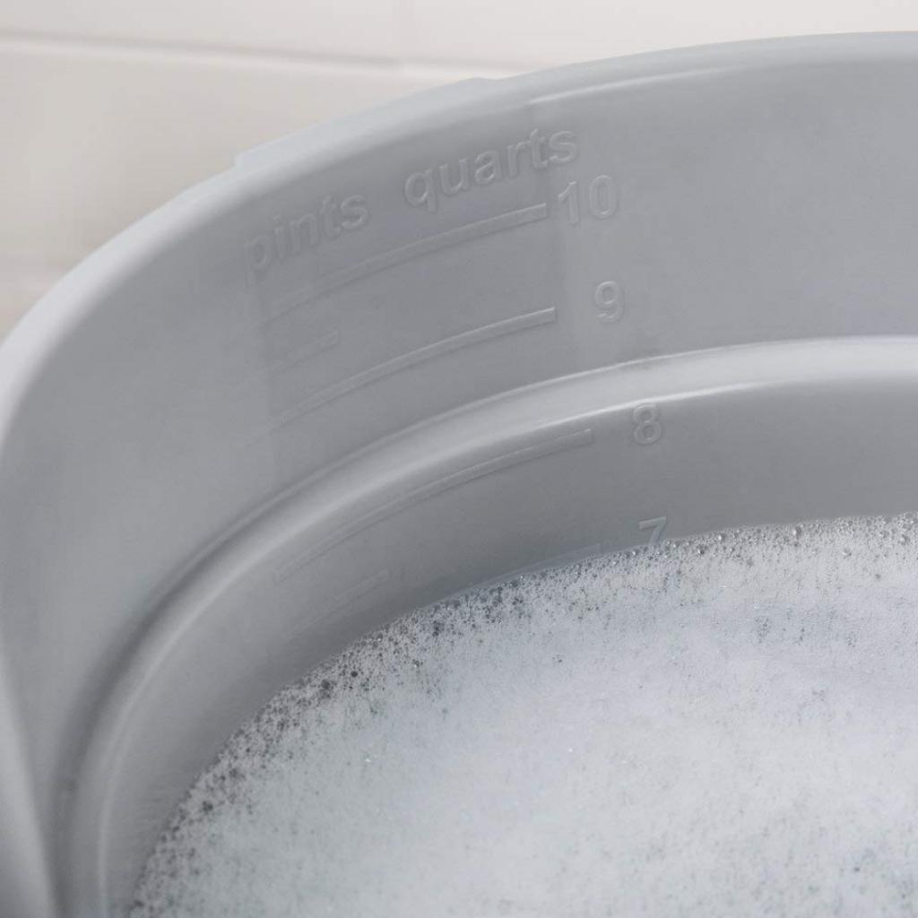 Balde 13.2 Litros Trabajo Pesado BRUTE ® Gris FG261400GRAY_4